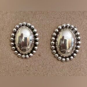 Gorgeous larger sterling earrings